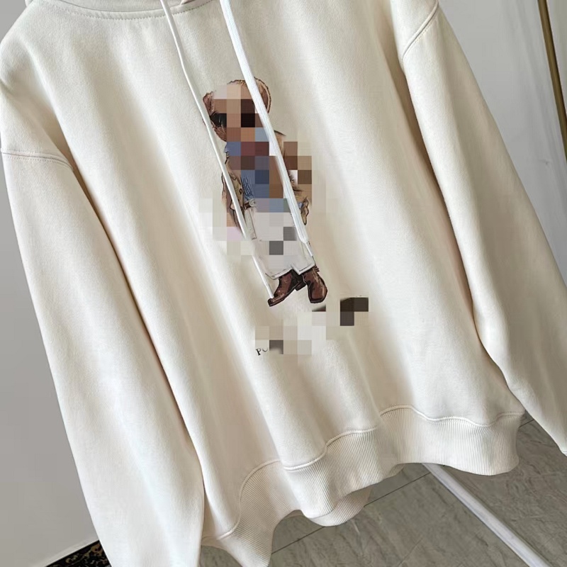 ##Women's Bear Oversized Fleece Hoodie P 11
