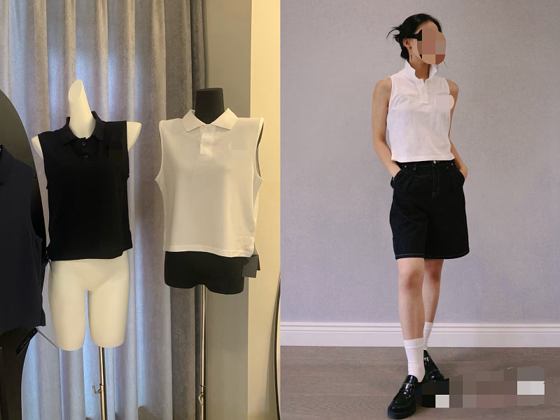 16usd Promotional Sale ##Women's Sleeveless Polo Shirt Polo 2510N 4
