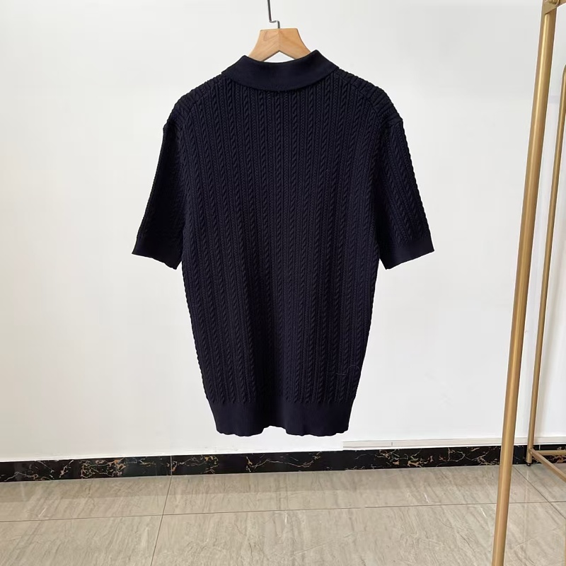 ##Unisex Cable Knit Short Sleeve 3 P 8