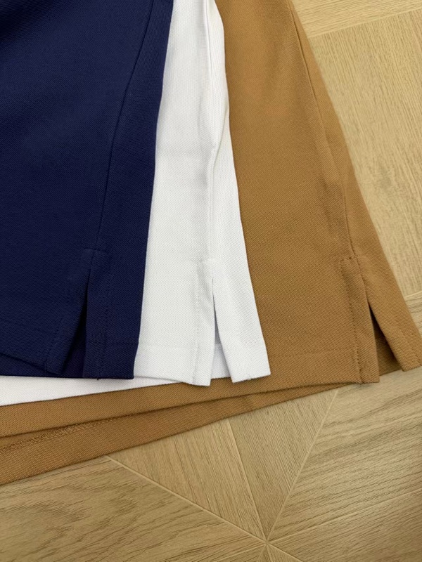 ##Custom Slim Fit Half-Zip Polo Shirt With Tipping Polo Y 11
