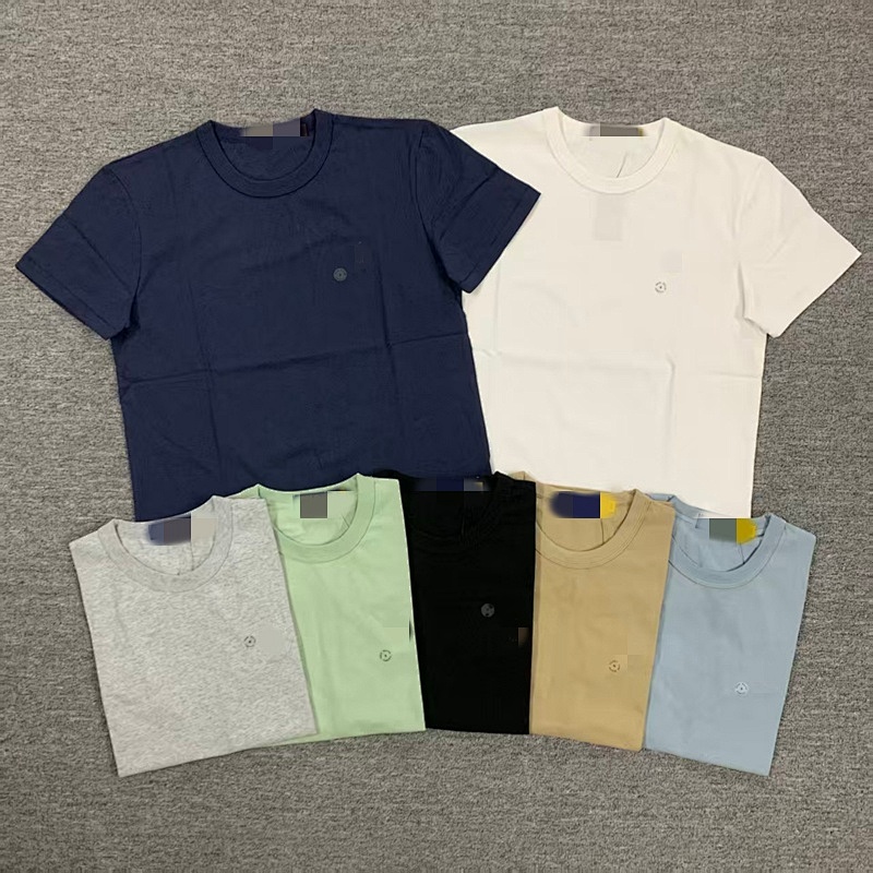 ##Classic Version Pure Cotton Round Neck Short Sleeve T-shirt T E 2