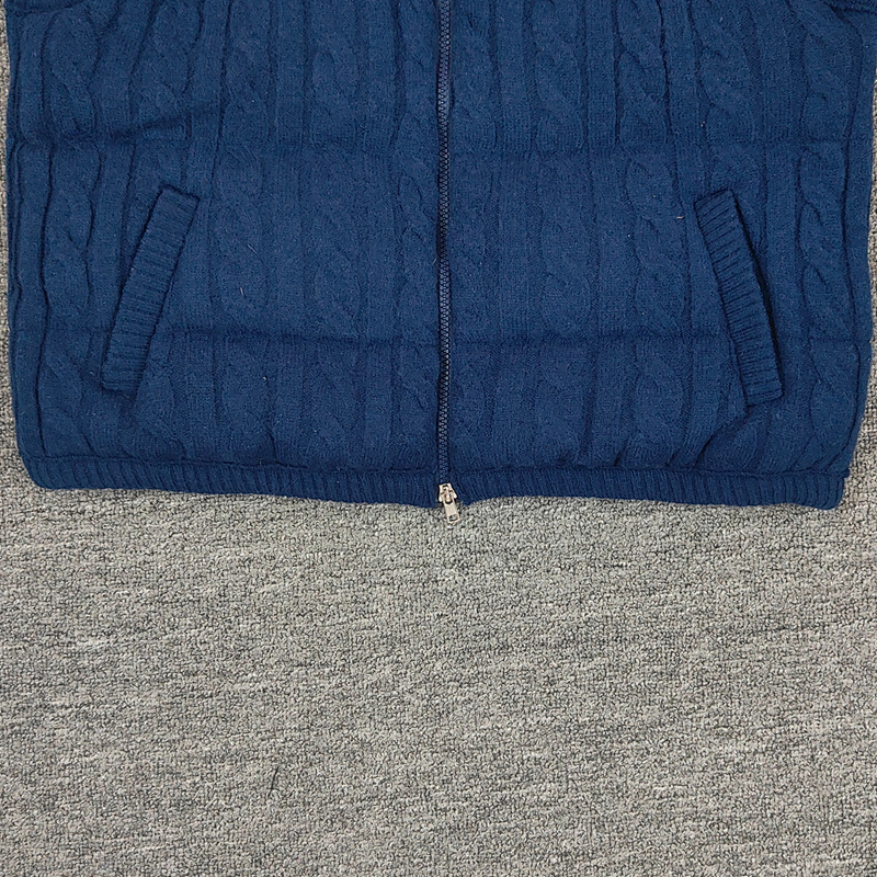 ## Knit Twist Down Vest W 5