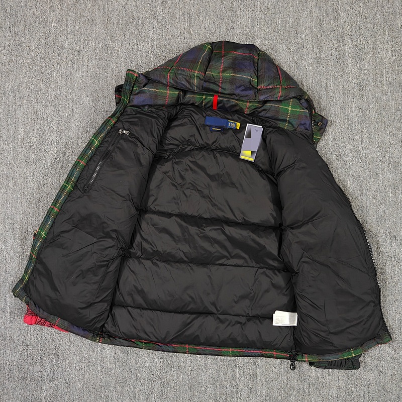 ## Christmas Color-Block Down Jacket E 4