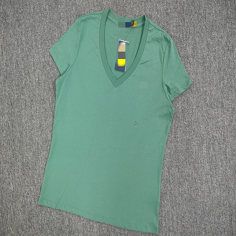 #1:1 Cotton Jersey V-Neck Tee V T A 8