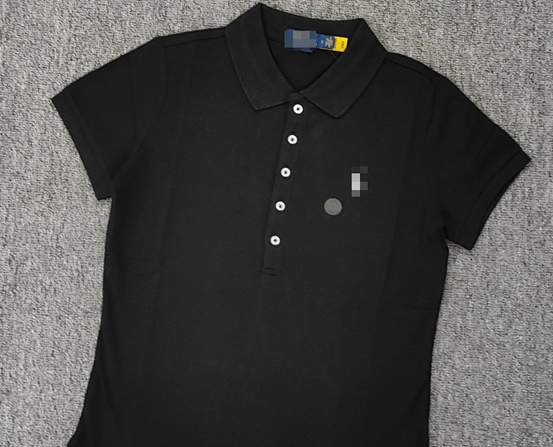.00#rl 8 Color Five Button Stytle Women's Polo Shirt Polo B 11