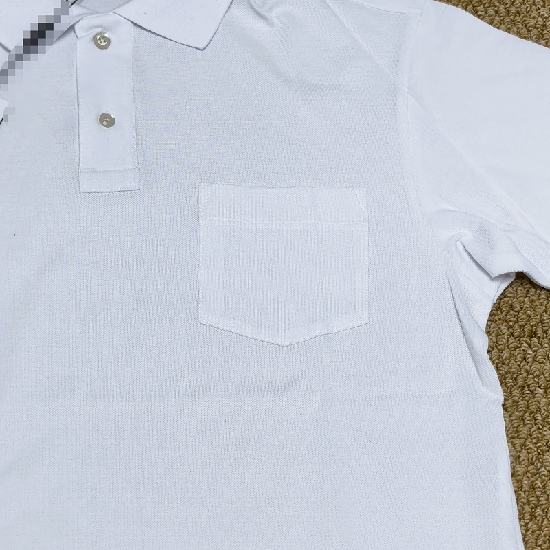 ##Lapel Embroidered Polo Shirt Polo 517000E 4
