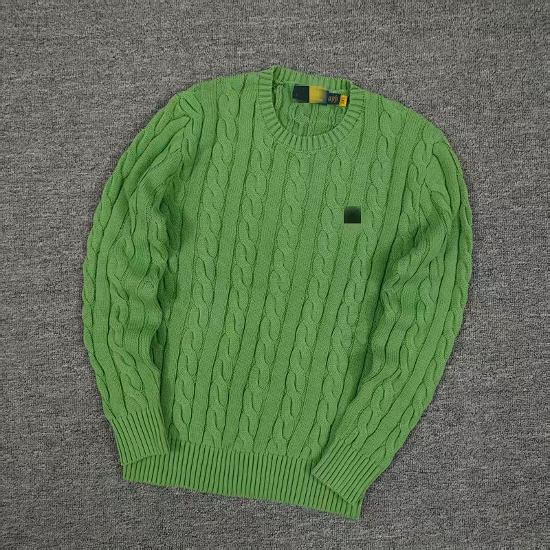 .00##rl 100% Pure Cotton Autumn And Winter Round Neck Long Sleeved Sweater C 6