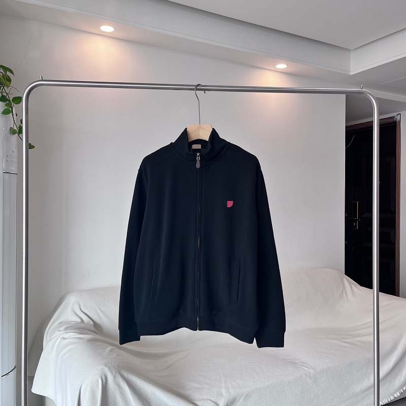 ##Stand-collar Zip-up Cardigan 2501 Tt 4