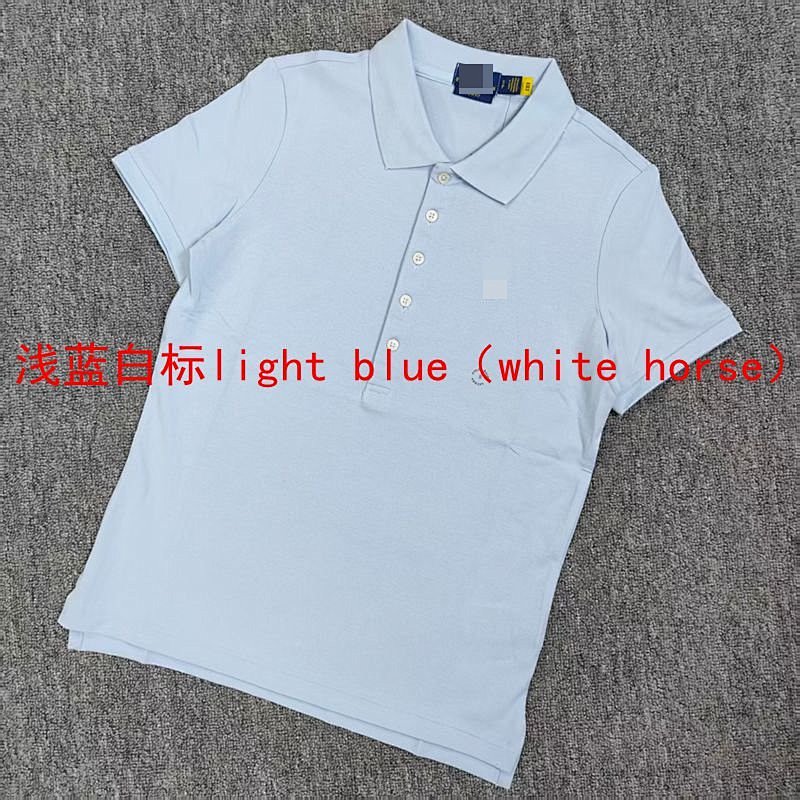 .00#rl 8 Color Five Button Stytle Women's Polo Shirt Polo B 3