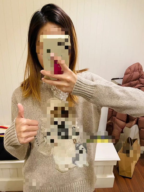 ##women Bear Sweater 808 P 5