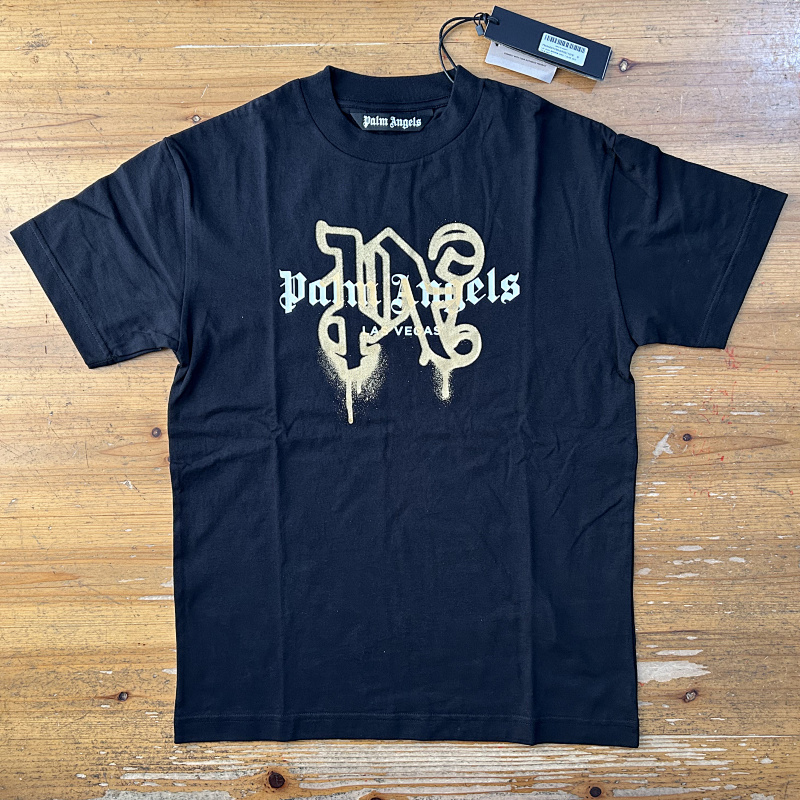 Pa New Sprayed Black Gold Tshirt, P19 8