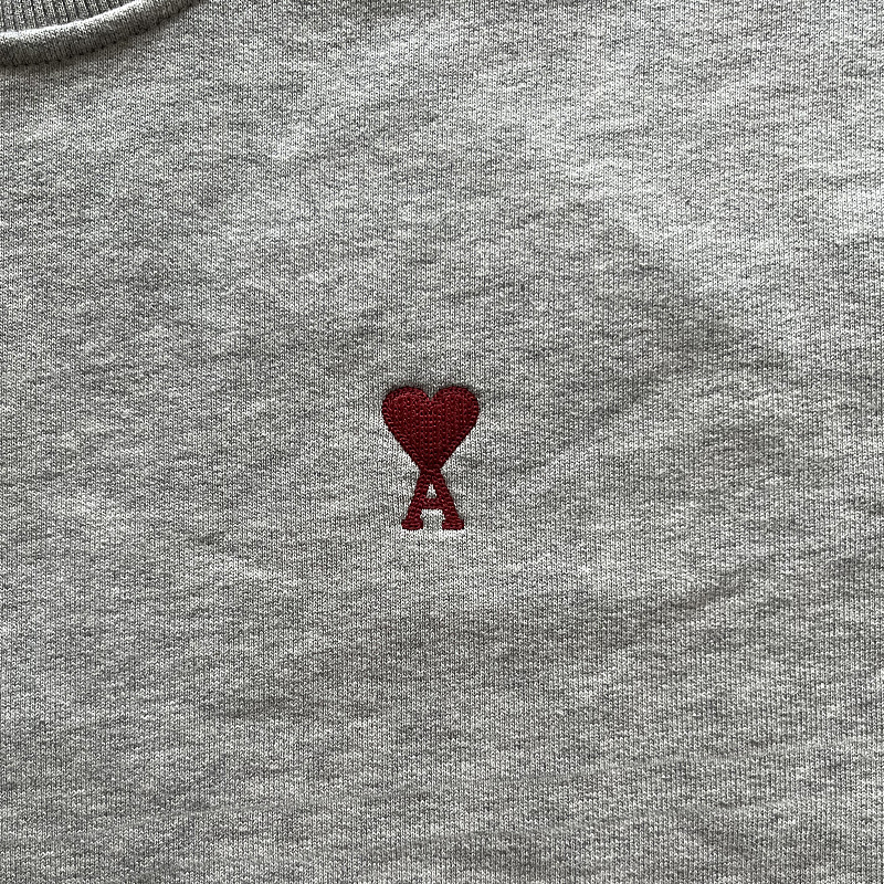 Small Red Heart Crew Sweatshirt 10