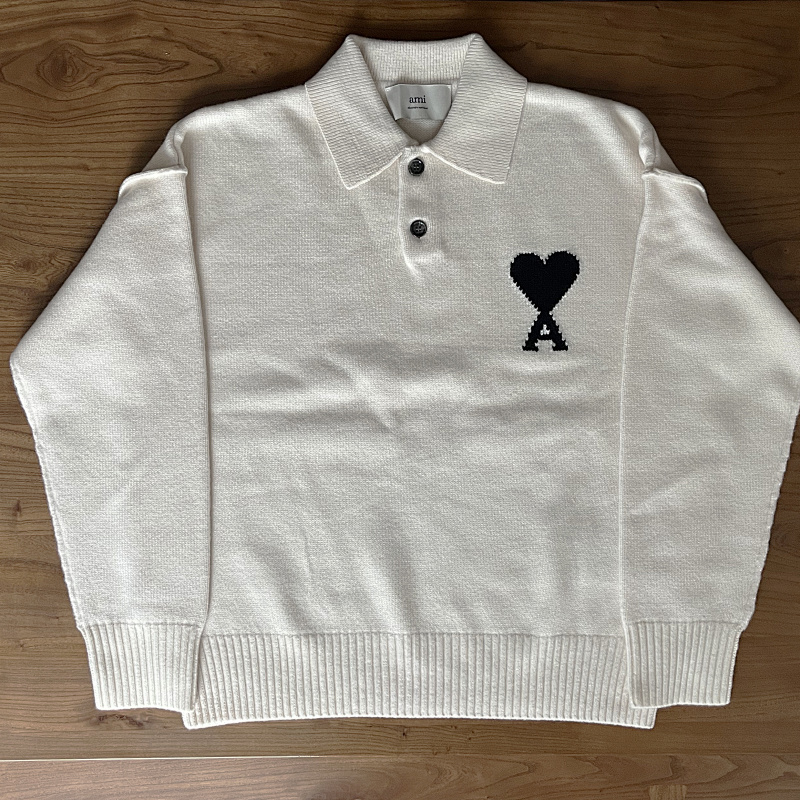 Ami POLO-neck Sweater, P49 3
