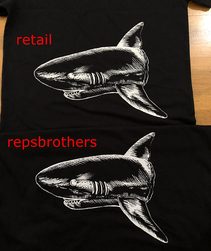 Pa Broken Shark Tshirt, P19 5