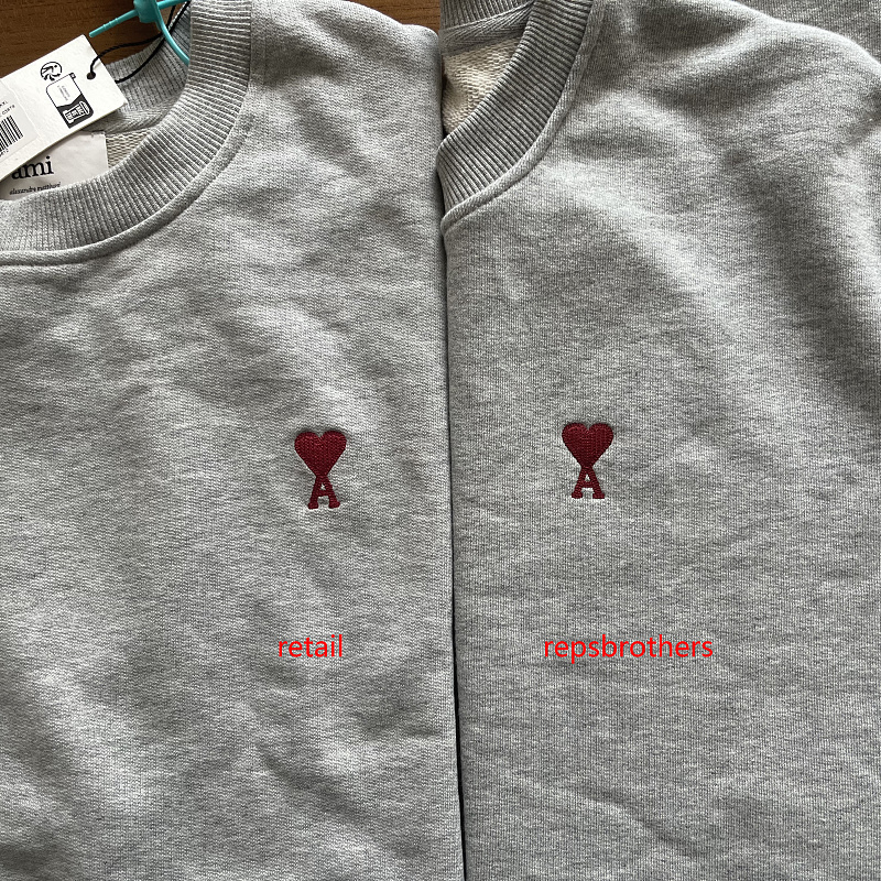 Small Red Heart Crew Sweatshirt 9