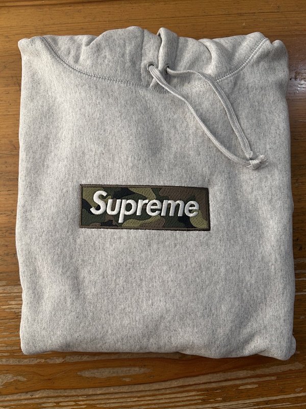 Supreme Fw23 Camo Bogo Hoodie P33 6