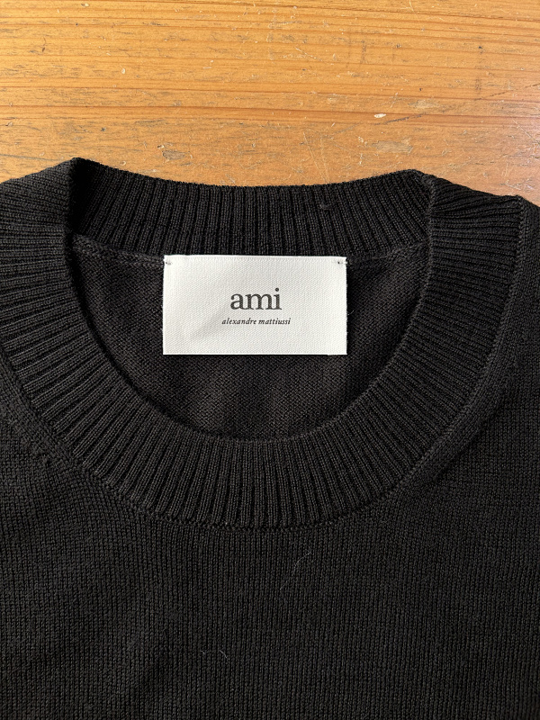 Ami Small Red Logo Sweater, P39 11