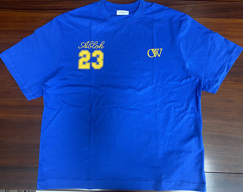 Ow Tshirt, Ow23 Blue, P20 2