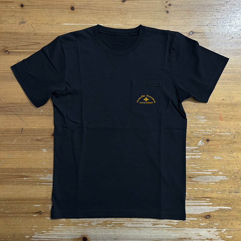 Chrom-H Tshrit, Orange Printed ， 2