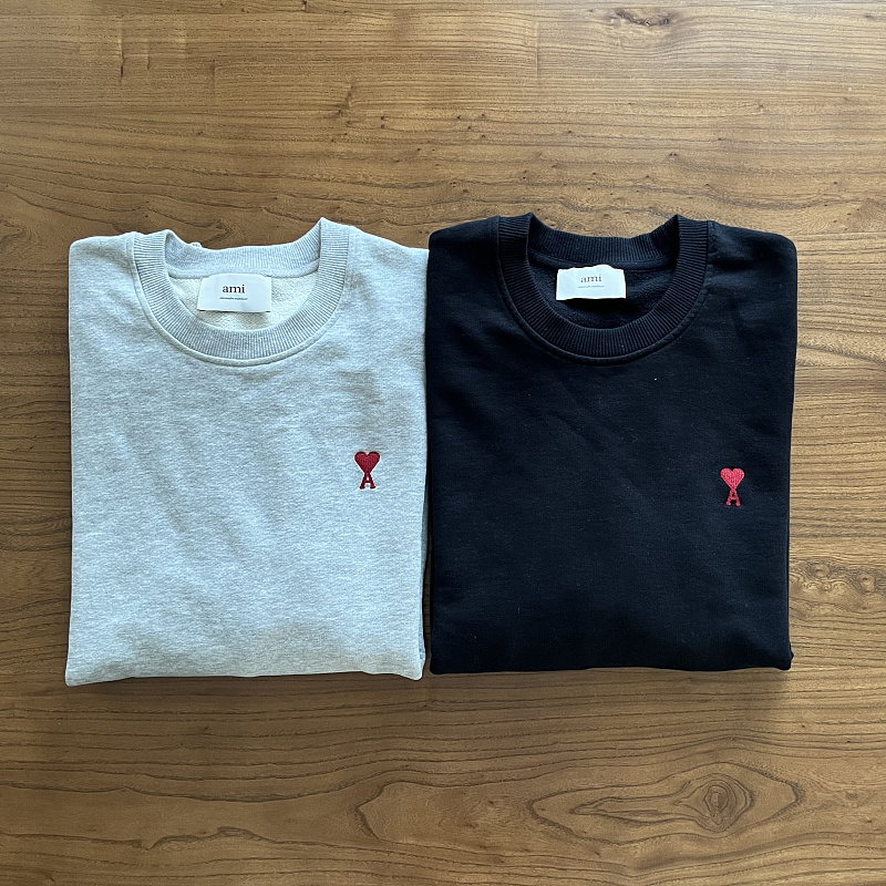Small Red Heart Crew Sweatshirt 2