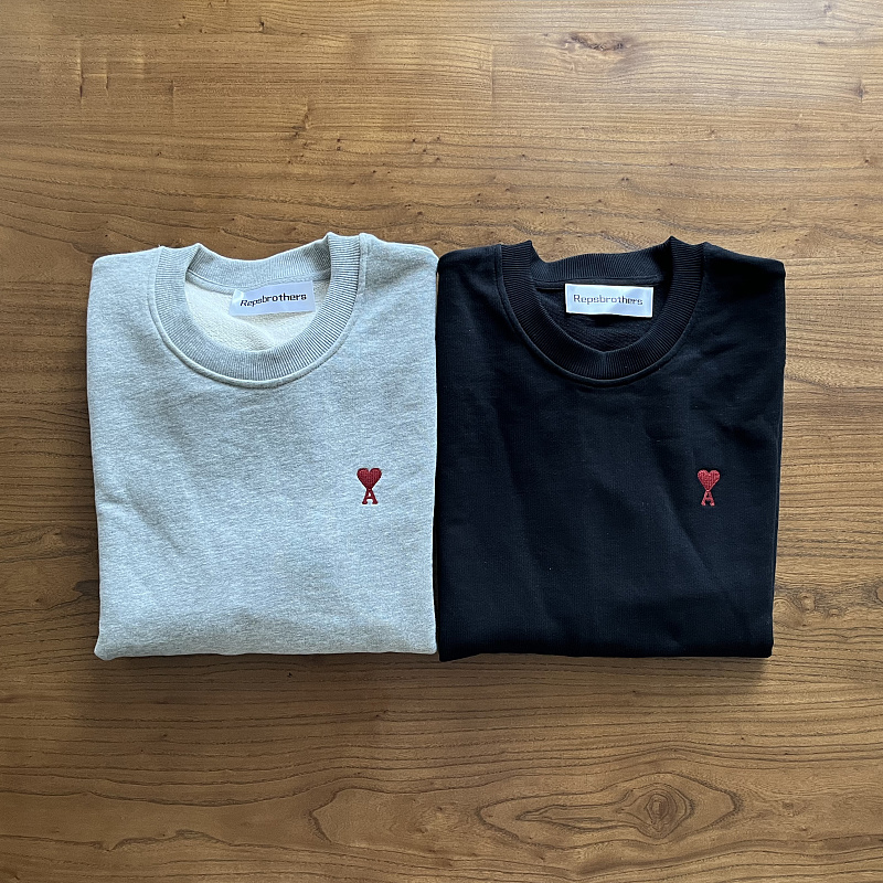 Small Red Heart Crew Sweatshirt 3