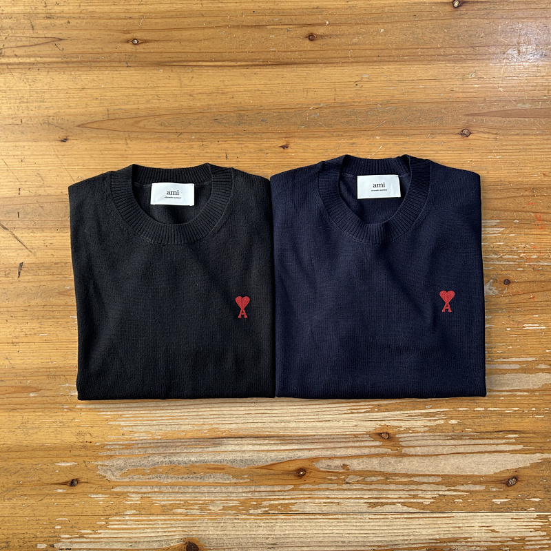 Ami Small Red Logo Sweater, P39 2
