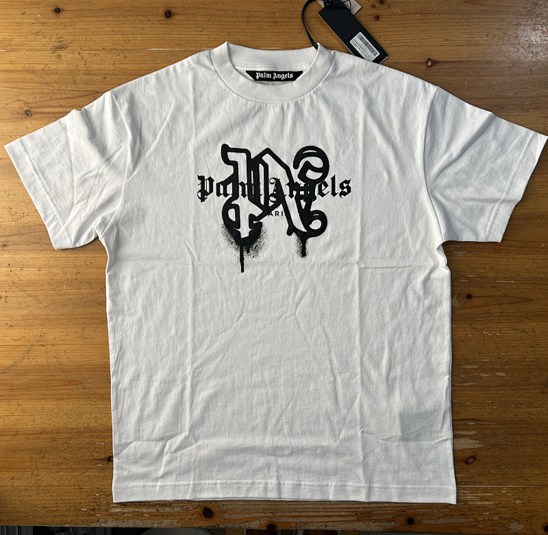 Pa New Sprayed White Tshirt , P19 5