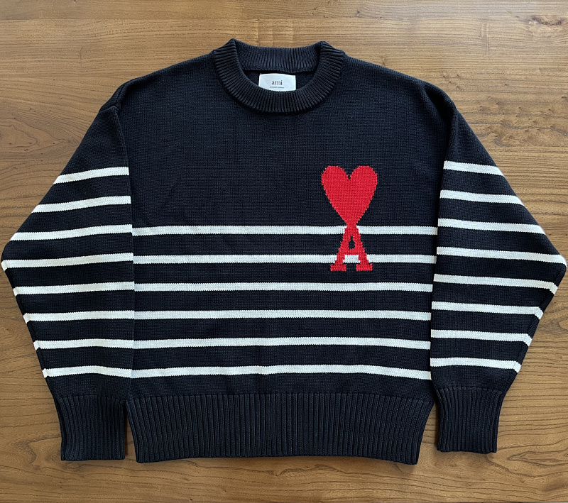 Ami Stripe Sweater, P49 4