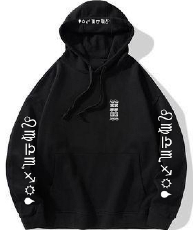 Chrom-H Black Hoodie， 2