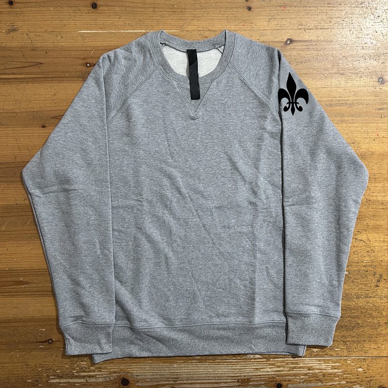 Chrom-H Grey Crewneck ， 2