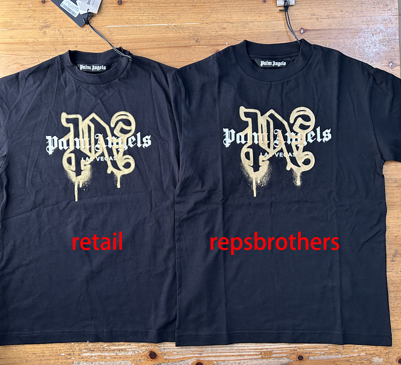Pa New Sprayed Black Gold Tshirt, P19 3
