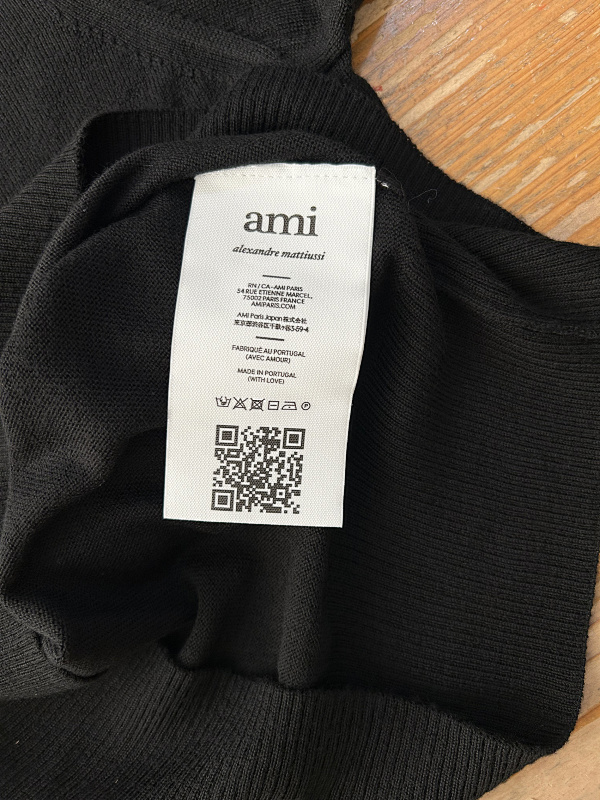 Ami Small Red Logo Sweater, P39 10