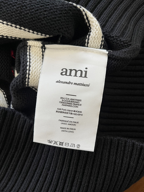 Ami Stripe Sweater, P49 11