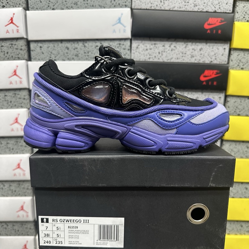 Ozweego 3 Raf Simons Purple Black