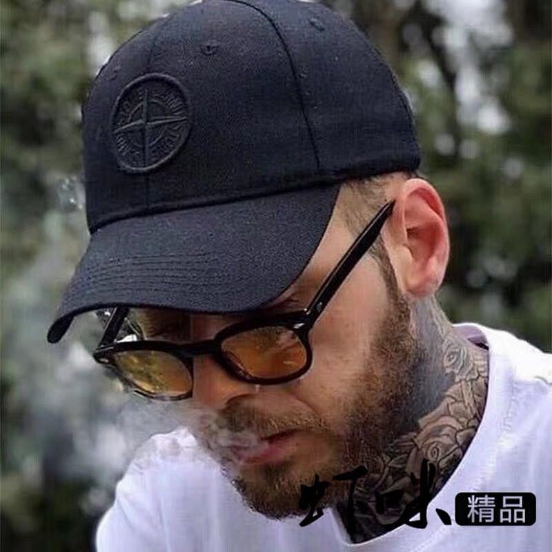 Island Round Logo Embroidered Cap 9
