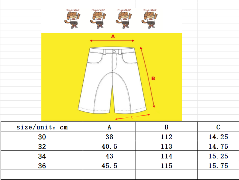 Blue Tiger Embroidered Pants