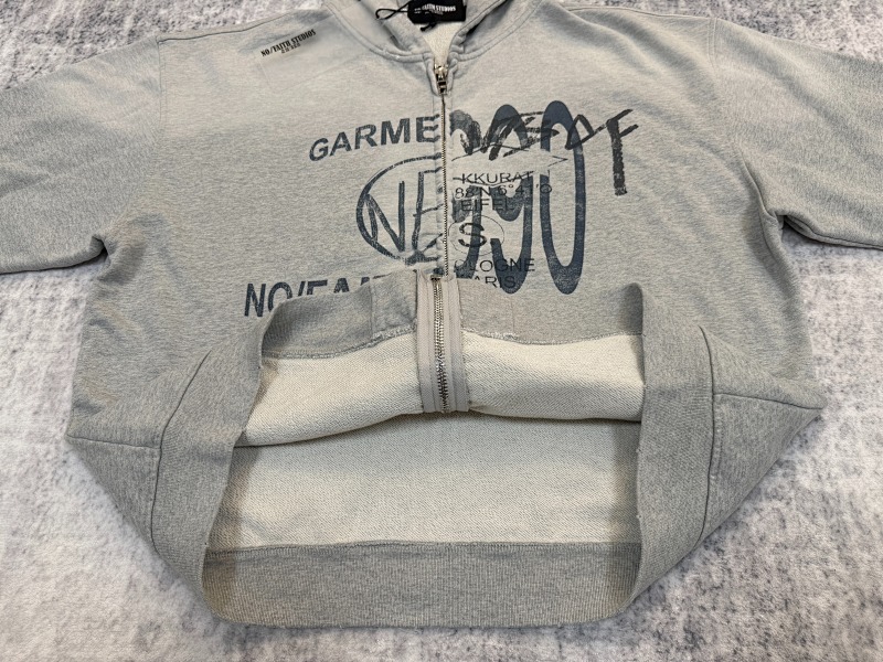 The North Face Gray Zip Hoodie 5