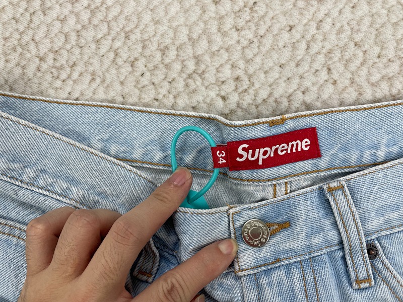 Supreme Baggy Denim Shorts 8