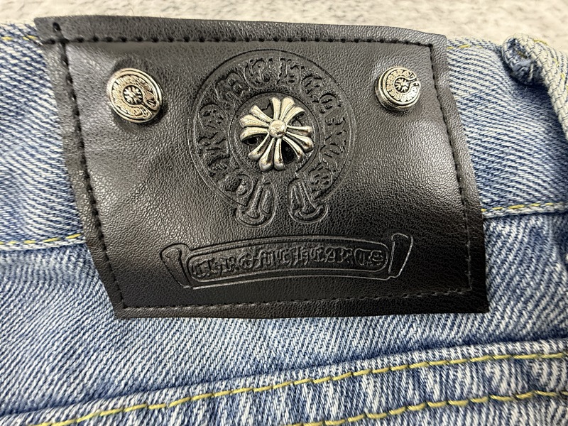 Chrome Hearts Blue Denim Jeans 9