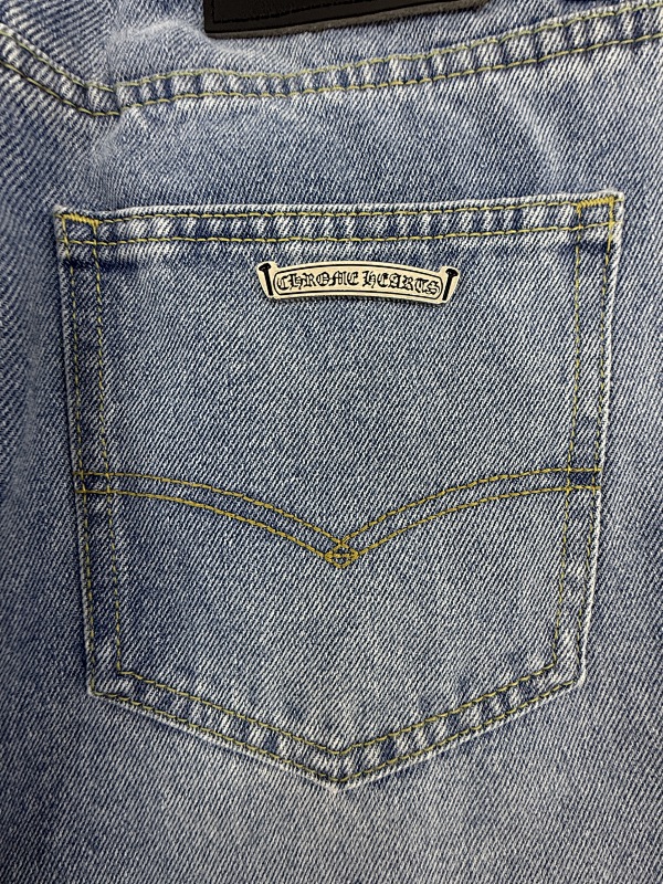 Chrome Hearts Blue Denim Jeans 12
