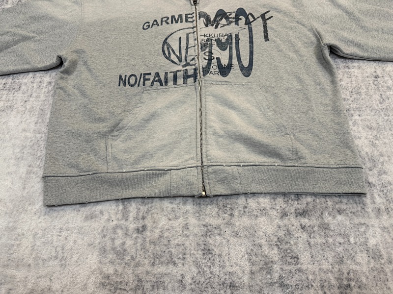 The North Face Gray Zip Hoodie 7