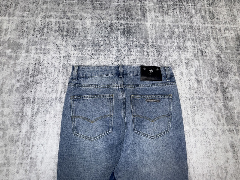 Chrome Hearts Blue Denim Jeans 7