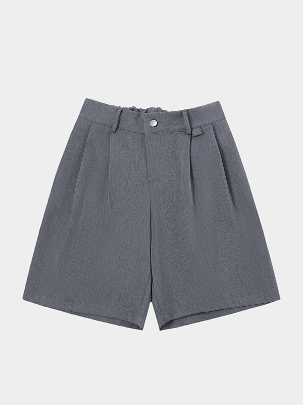 350gsm Union Kingdom Loose Fit Pleated Shorts