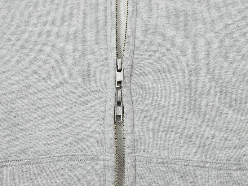 360gsm Union Kingdom 100% Cotton French Terry Boxy Cropped Fit Zip-up 5