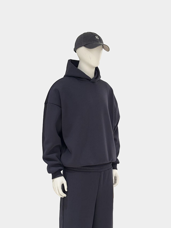 500gsm Union Kingdom Orlon Fleece Boxy Cropped Fit Blank Tracksuits 6