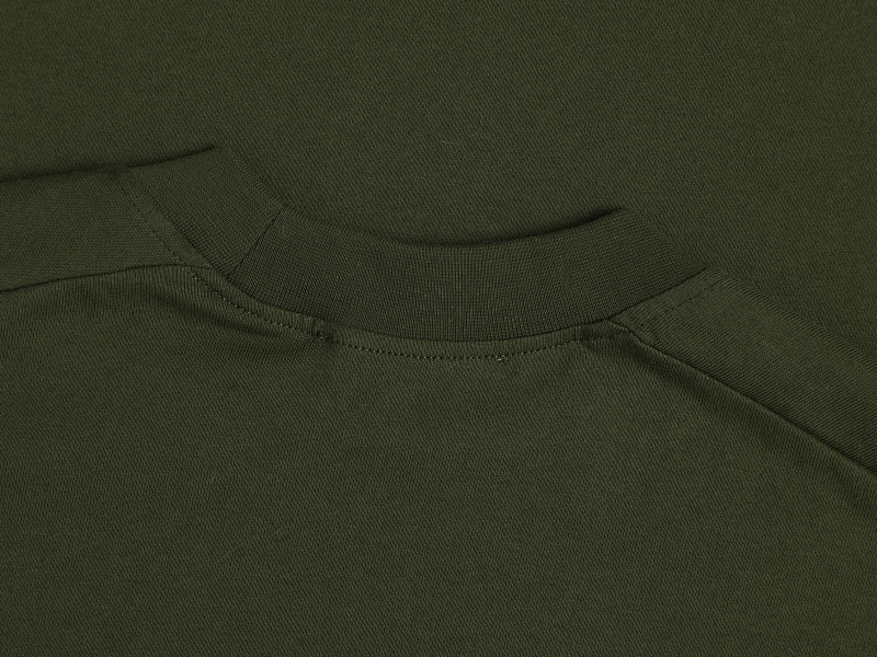 240gsm Union Kingdom 100% Cotton Boxy Cropped Fit Blank T-shirt 7