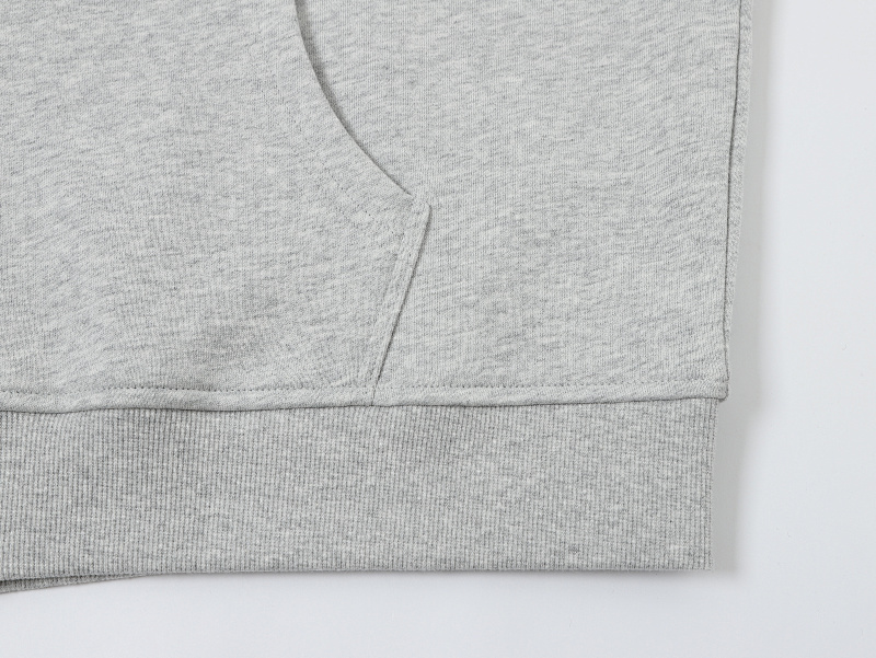360gsm Union Kingdom 100% Cotton French Terry Boxy Cropped Fit Zip-up 7