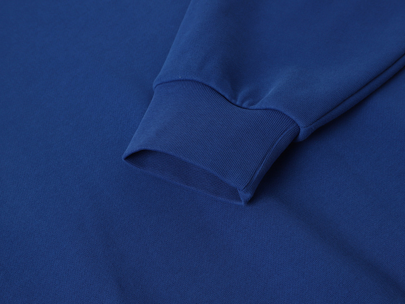 450gsm Union Kingdom 100% Cotton Boxy Chemical Blue Blank Tracksuits 8