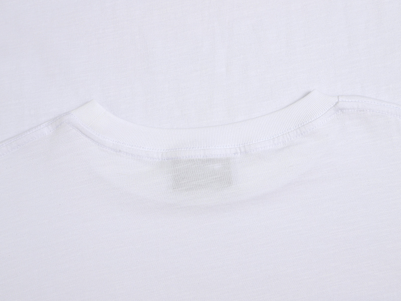 200gsm Union Kingdom 100% Slub Cotton Relaxed Boxy Fit Blank T-shirt 4