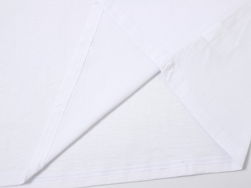 200gsm Union Kingdom 100% Slub Cotton Relaxed Boxy Fit Blank T-shirt 7